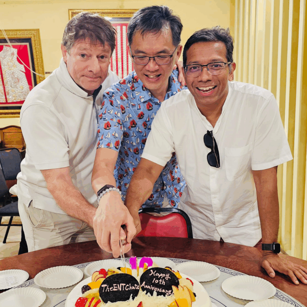 Dr Chris Hobbs, Dr Ho Eu Chin, Dr Jeeve