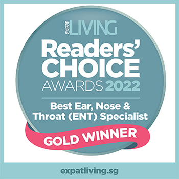 GOLD Winner for the Best Ear, Nose & Throat (ENT) Specialist